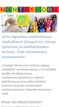 Mobile Screenshot of helsinginmontessori.fi